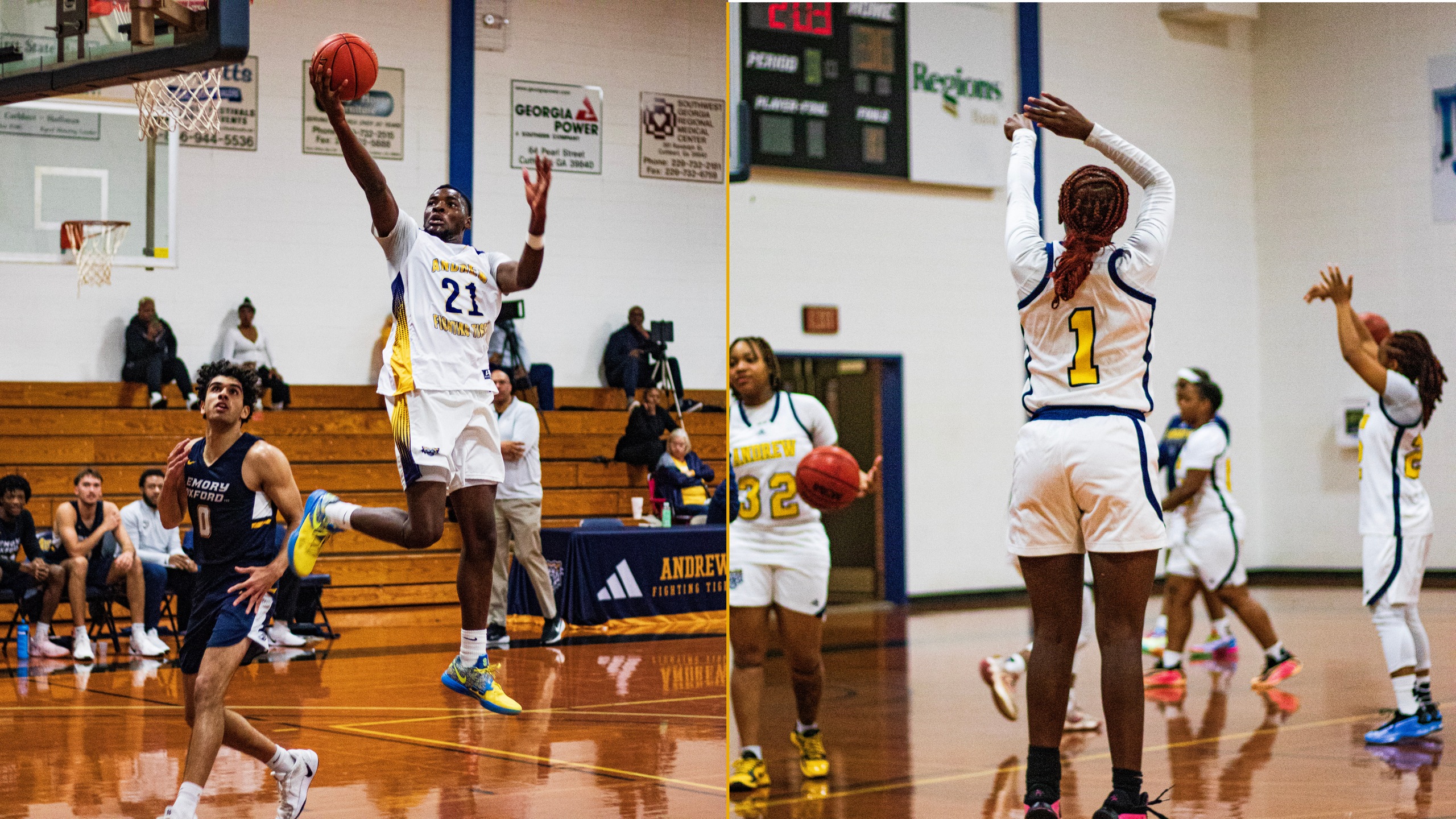 Andrew College Basketball Games vs. East Georgia State Have Been Postponed