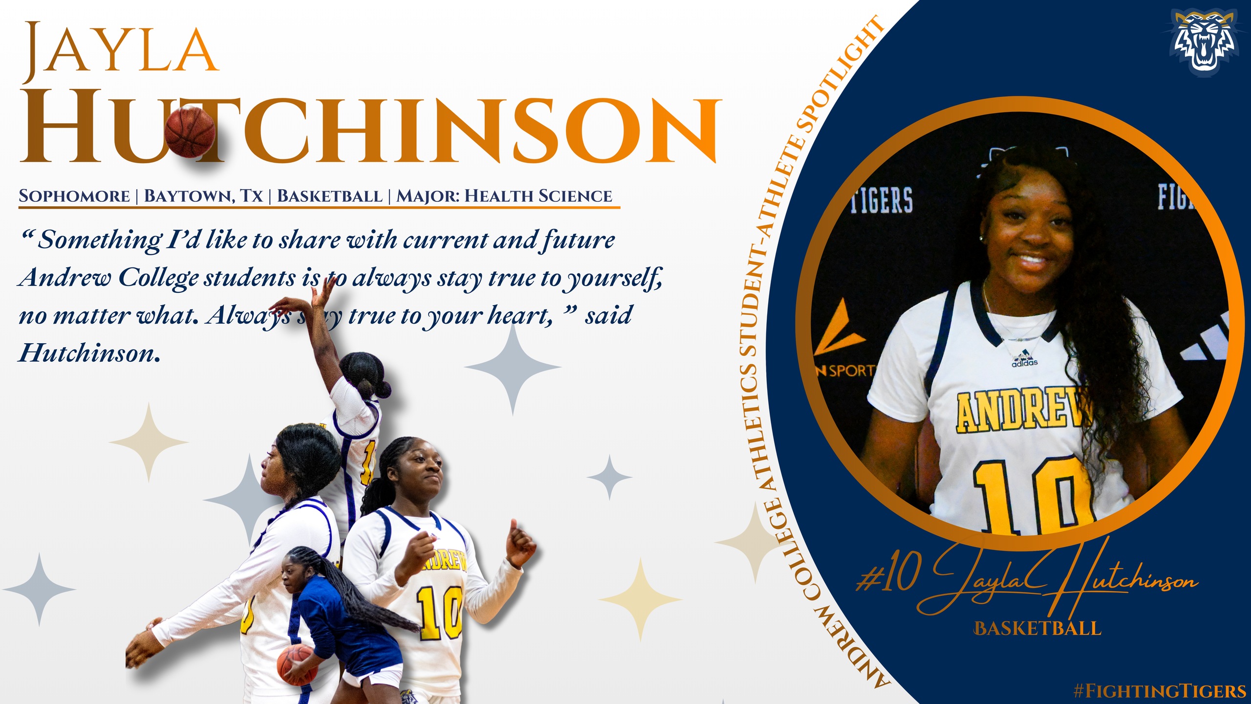 Andrew College Student-Athlete Spotlight: Jayla "Hutch" Hutchinson