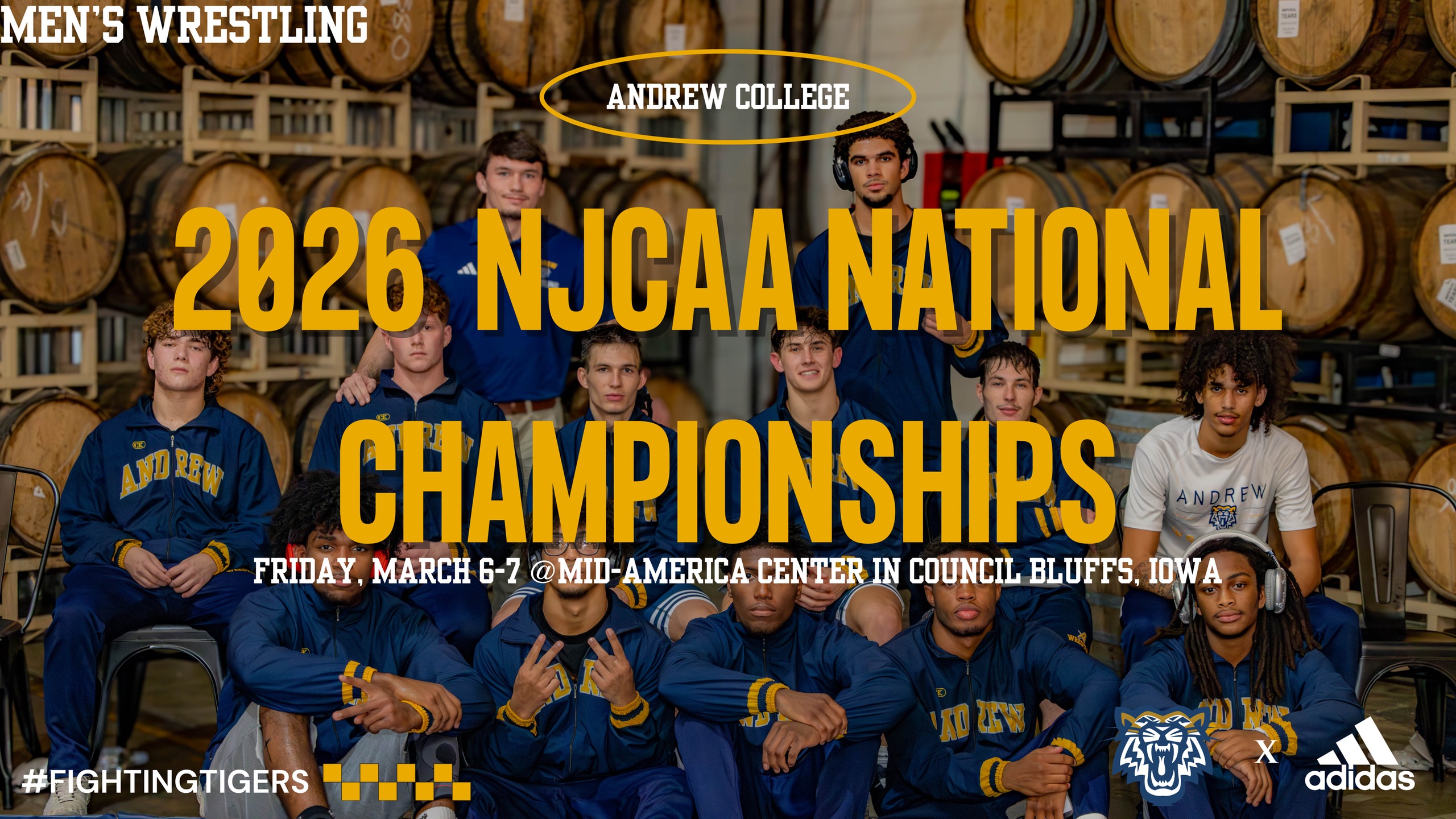 Men&rsquo;s Wrestling set to compete at NJCAA National Tournament